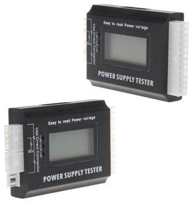 Alt view image 3 of 5 - New Digital LCD PC Computer Power Supply Tester 20/24 Pin 4 PSU ATX SATA HDD Testers