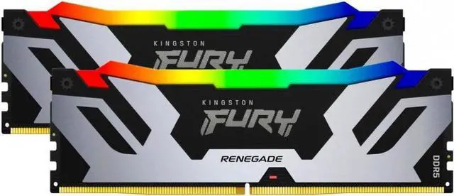 Main image of Kingston Fury Renegade 96GB (2 x 48GB) 288-Pin PC RAM DDR5 6000 (PC5 48000) Memory (Desktop Memory) Model KF560C32RSAK2-96