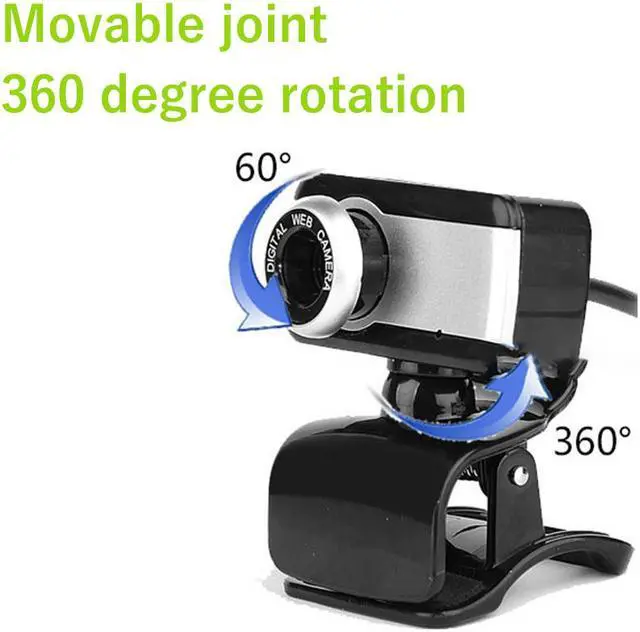Alt view image 2 of 7 - Usb Laptop Desktop Computer Camera Webcam Live Full Hd Computer Camera Office Conference Network Camera