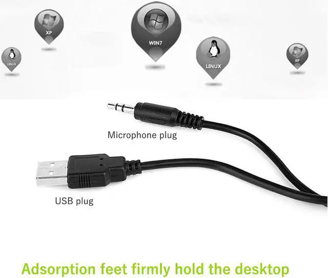 Alt view image 5 of 7 - Usb Laptop Desktop Computer Camera Webcam Live Full Hd Computer Camera Office Conference Network Camera