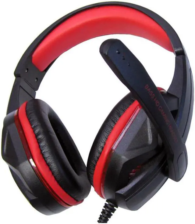Alt view image 4 of 6 - Headphone G20 luminous computer PC 3.5MM headset with microphone Internet Cafe