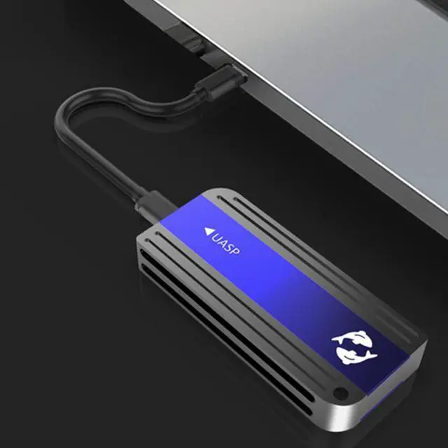 Alt view image 4 of 7 - GLOTRENDS 2 in 1 M.2 Enclosure for M.2 PCIe NVMe SSD (Key-M) and M.2 SATA SSD (Key-B/B+M) (Pisces)