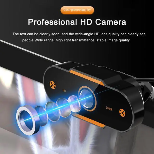 Alt view image 4 of 7 - Auto Focus HD Webcam 1080P Web Camera with Microphone Smart Webcams for Live Broadcast Video Calling Home Conference Work