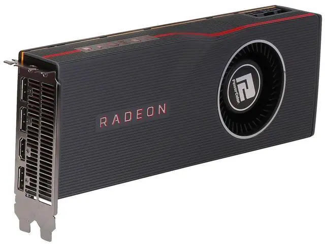 Alt view image 5 of 6 - PowerColor AMD Radeon RX 5700 XT 8GB GDDR6 AXRX 5700XT 8GBD6-M3DH