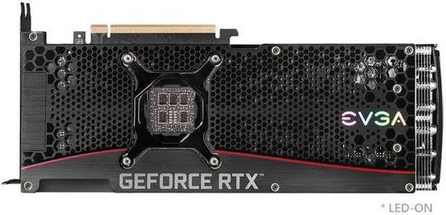 Alt view image 7 of 8 - EVGA GeForce RTX 3080 XC3 ULTRA GAMING Video Card, 10G-P5-3885-KL, 10GB GDDR6X, iCX3 Cooling, ARGB LED, Metal Backplate, LHR