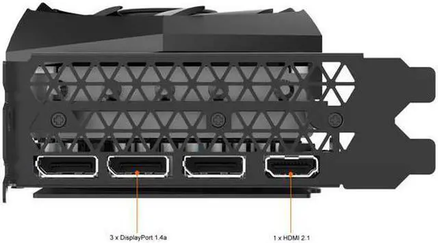 Alt view image 5 of 7 - ZOTAC TRINTY OC LHR GeForce RTX 3080 10GB GDDR6X PCI Express 4.0 Video Card ZT-A30800J-10PLHR