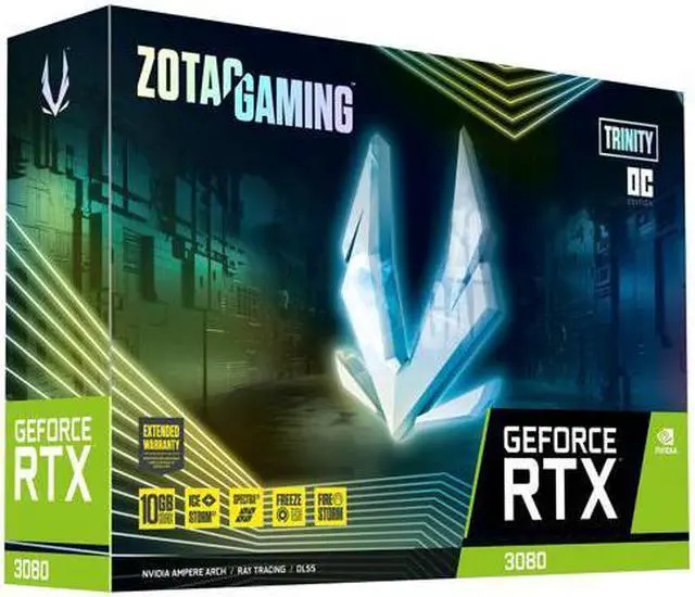 Alt view image 6 of 7 - ZOTAC TRINTY OC LHR GeForce RTX 3080 10GB GDDR6X PCI Express 4.0 Video Card ZT-A30800J-10PLHR
