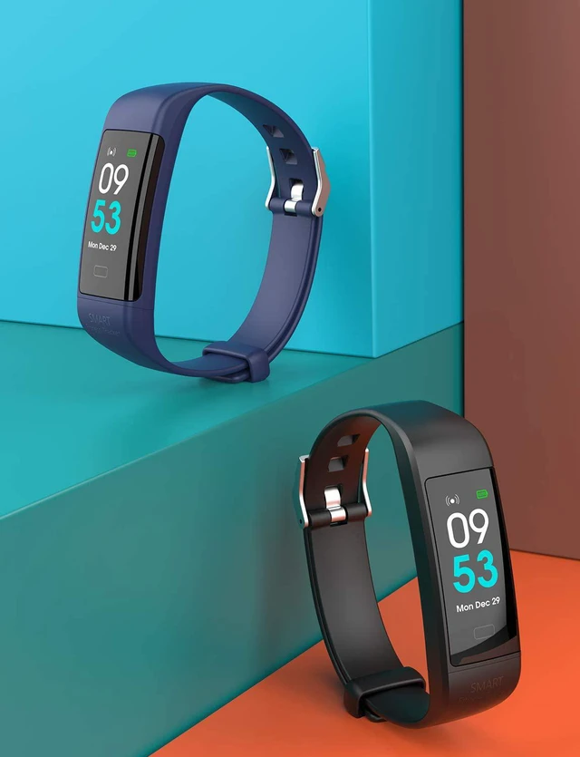 Alt view image 7 of 7 - Fitness Tracker with Heart Rate Monitor, Sleep Tracker, IP68 Swimming Waterproof, 7-13 Days Playtime, Calorie Counter, Pedometer with GPS Tracking TFT-LCD Color Touch Screen for Men and Women