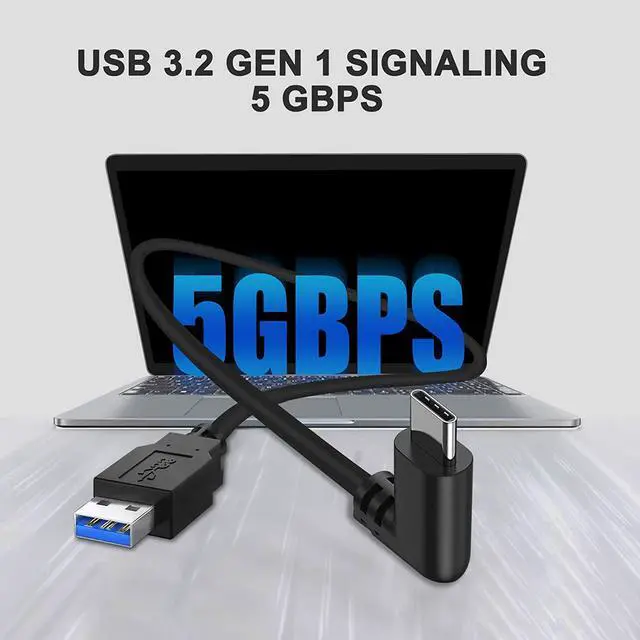 Alt view image 3 of 7 - for Oculus Quest 2 Link Cable 16FT(5M), High-Speed Data Transfer & USB Fast Charging & Fast Transfer for Oculus PC Headset USB