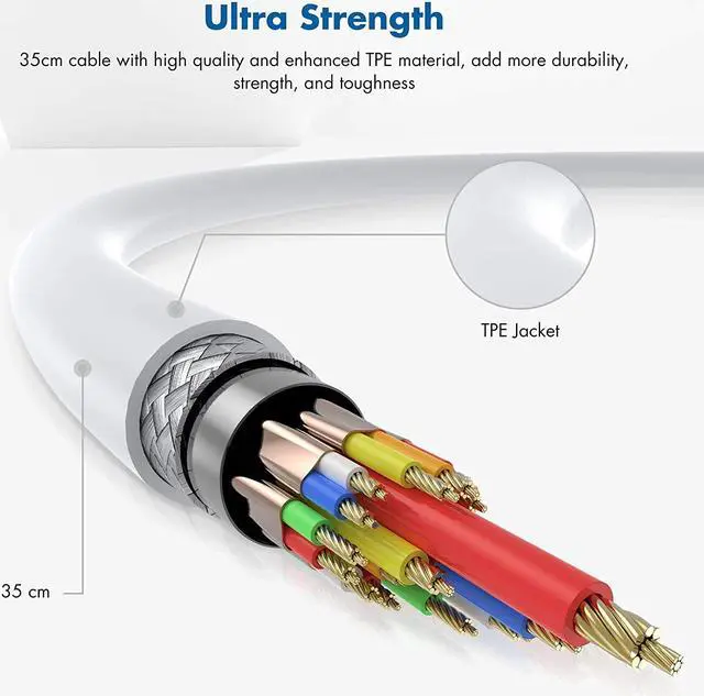 Alt view image 5 of 7 - Headphones for Oculus Quest 2 VR Headset Noise-Isolating in-Ear Earphones with 3D 360 Degree Sound and Custom Silicone Earbuds Caps (White)