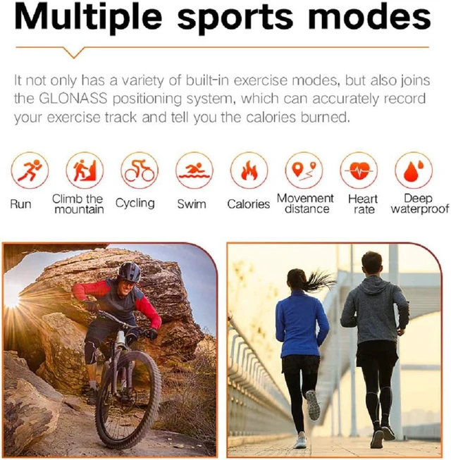 Alt view image 3 of 7 - Smart Watch Fitness Tracker Full-touch Screen for Android IOS Phones Fitness Tracker with Heart Rate Blood Oxygen and Sleep Monitor Activity Tracker with IP67 Waterproof Pedometer Smartwatch