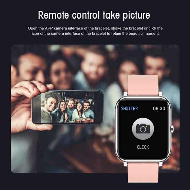 Alt view image 7 of 7 - Smart Watch Fitness Tracker Full-touch Screen for Android IOS Phones Fitness Tracker with Heart Rate Blood Oxygen and Sleep Monitor Activity Tracker with IP67 Waterproof Pedometer Smartwatch