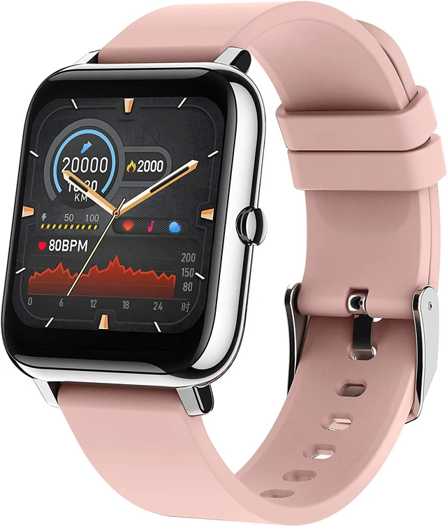Main image of Smart Watch Fitness Tracker Full-touch Screen for Android IOS Phones Fitness Tracker with Heart Rate Blood Oxygen and Sleep Monitor Activity Tracker with IP67 Waterproof Pedometer Smartwatch