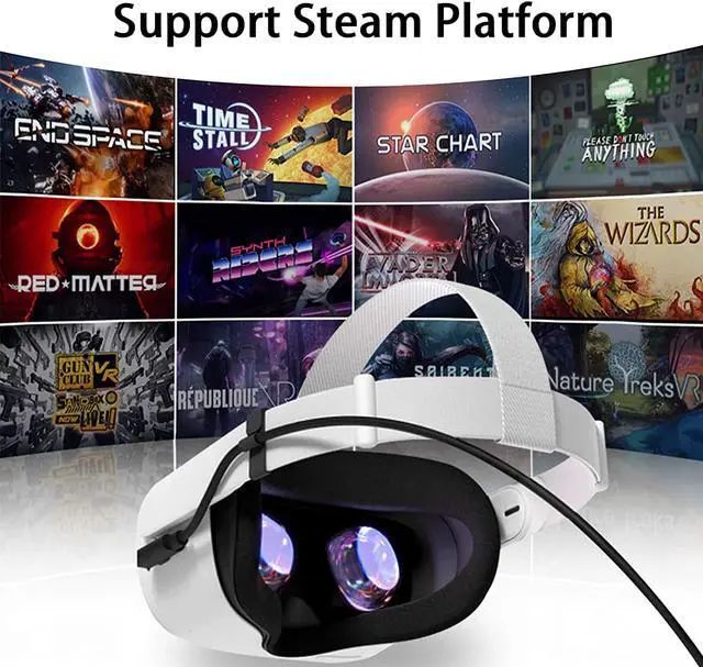 Alt view image 6 of 7 - for Oculus Quest 2 VR Link Cable [16ft / 5M], USB C to USB Type C Cable, USB 3.2 Gen 1 Link Cable for Oculus Quest 2, VR glasses, smartphones, PC gaming