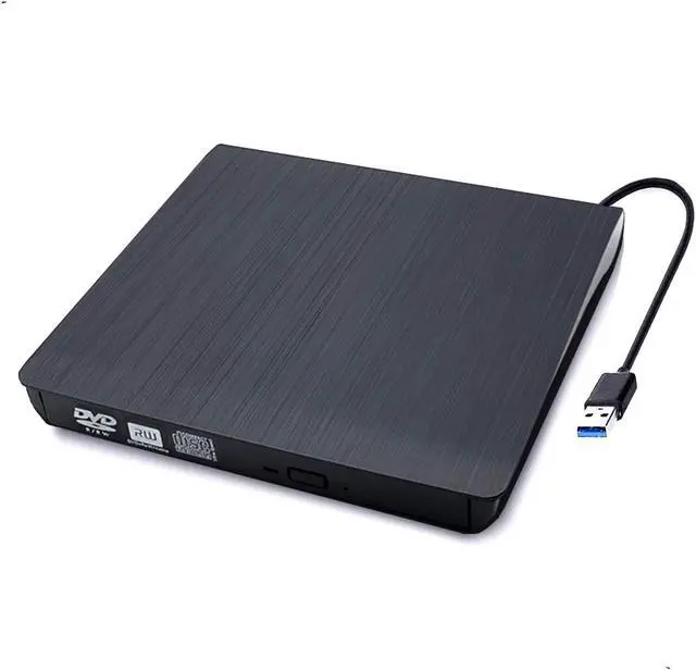 Main image of External USB3.0 CD DVD Drive, USB 3.0 Portable Slim CD DVD +/-RW Drive Player Burner Writer Reader Rewriter, Optical DVD Drive For Macbook, Laptop, Desktop, Windows 7/8/10/XP/Vista/Mac OS giyqxHw