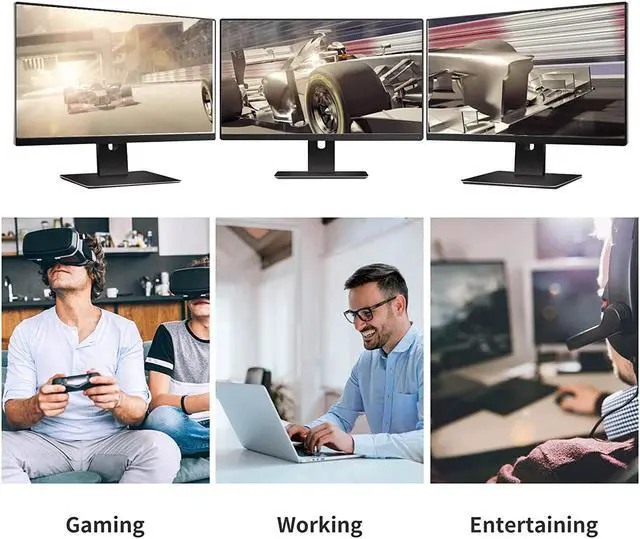 Alt view image 4 of 7 - DisplayPort Cable DP 1.4, Nylon Braided 8K DP Cable (8K @60Hz, 4K @120Hz, 2K, HDR, HBR3, HDCP 2.2) Display Port Cable V1.4 High Speed 32.4Gbps DisplayPort Cord for Laptop PC TV Gaming Monitor (3.3ft)
