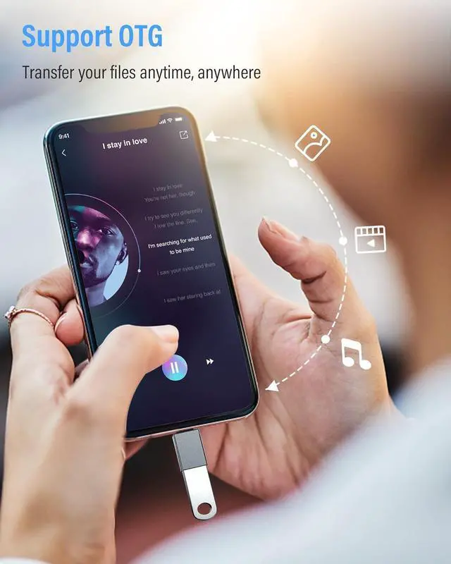 Alt view image 4 of 7 - USB C to USB Adapter [3 Pack], USB C Male to USB 3.0 Female OTG Adapter, Type C to USB Adapter, Thunderbolt 3/4 Converter for i-Phone 15 Pro Max Mac-Book Pro Air 2023 iMac iPad Mini Pro Galaxy S23 S22