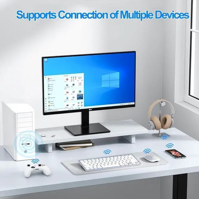 Alt view image 6 of 7 - USB Bluetooth Adapter 5.4, USB Bluetooth Stick Dongle (EDR & BLE), Plug and Play, Bluetooth Stick 5.4 Bluetooth Adapter for PC Laptop Desktop Computer, Supports Windows 11/10/8.1/7