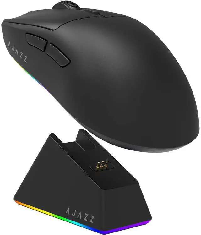 Main image of SMA AJ139 V2 MC Tri-Mode Gaming Mouse with Charging Base, Adjustable 12,000 DPI, PAW3311 Sensor, Tri-Mode Bluetooth Wireless Mouse, 500mAh Battery, 1000 Polling Rate, 66g Lightweight, Windows/Mac