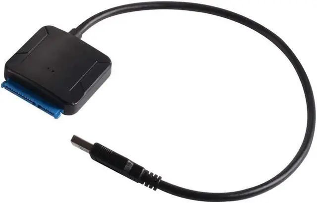 Alt view image 6 of 7 - USB 3.0 to SATA Adapter Cable for 2.5" 3.5" SSD/HDD Drives, SATA to USB 3.0 External Converter 22 pin Hard Drive Connector