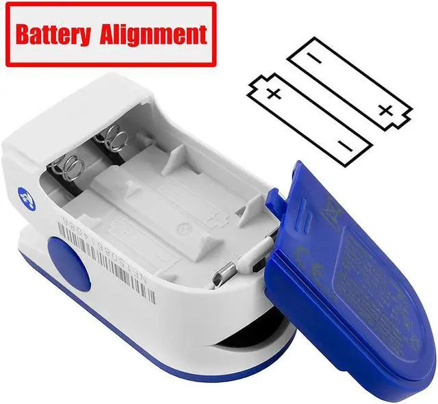 Alt view image 6 of 7 - Pulse Oximeter Fingertip, Blood Oxygen Saturation Monitor Fingertip, Portable Blood Oxygen Meter Finger Oximeter Finger with Pulse, O2 Monitor Finger for Oxygen