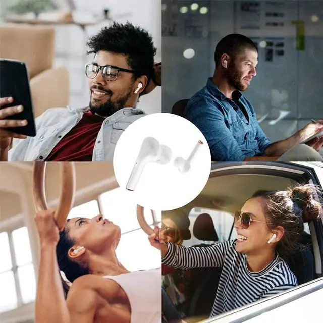 Alt view image 7 of 7 - Wireless Earplug Bluetooth 5.2 Wireless Headset 35 Hours Playback time IPX7 Waterproof with Charging Bluetooth Headphone with Built-in Microphone stereobox Fit for Running