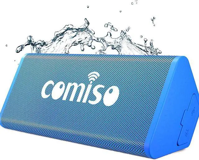 Main image of Portable Mini Bluetooth Speakers, IPX7 Waterproof Wireless Portable Speaker Loud Crystal Clear Stereo Sound, Rich Bass, 20 Hour Playtime, Dual-Driver Built-in Mic for Party, Travel, Outdoor, Backyard