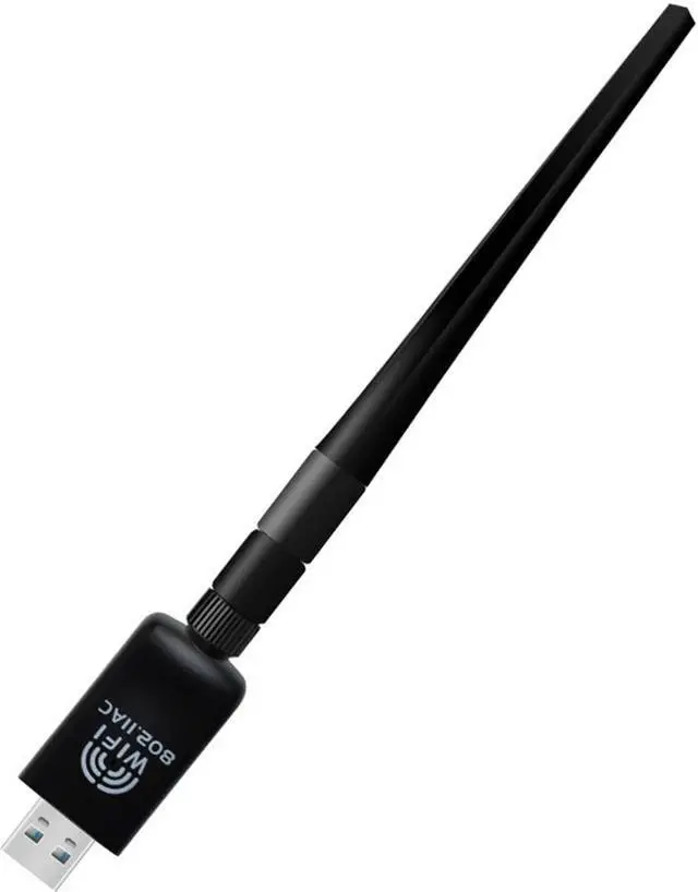 Alt view image 5 of 6 - USB WiFi Adapter 1200Mbps, USB Wireless Network Adapter WiFi Card/Dongle/Antenna, 5GHz Wireless Adapter for Desktop/PC/Laptop,Support Win10/8/7/XP/Vista Mac OS