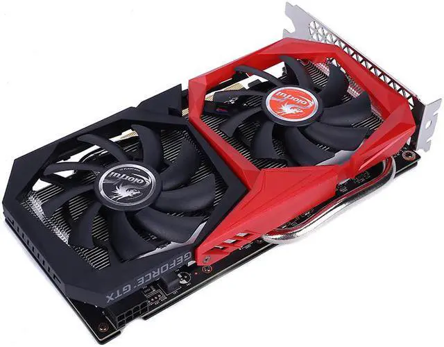 Alt view image 5 of 7 - Colorful GeForce GTX 1660 SUPER 6G 1785MHz/14Gbps GDDR6 Gaming Graphics Card with Dual Fan Gaming Video Cards