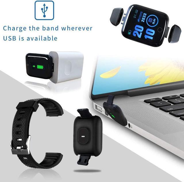 Alt view image 4 of 7 - Fitness Tracker, IP67 Waterproof 1.3" Touch Screen Heart Rate Monitor Watch Kids Activity Trackers Smart Watch for Women Men Boy Girl Sleep Monitor Step Counter Calorie Counter for Android iOS