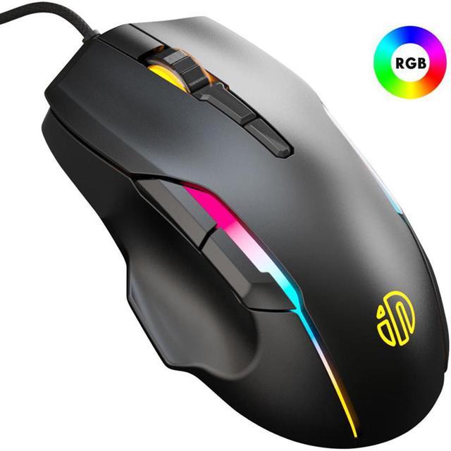 Wired Gaming Mouse USB Computer Mouse Gaming RGB Mause