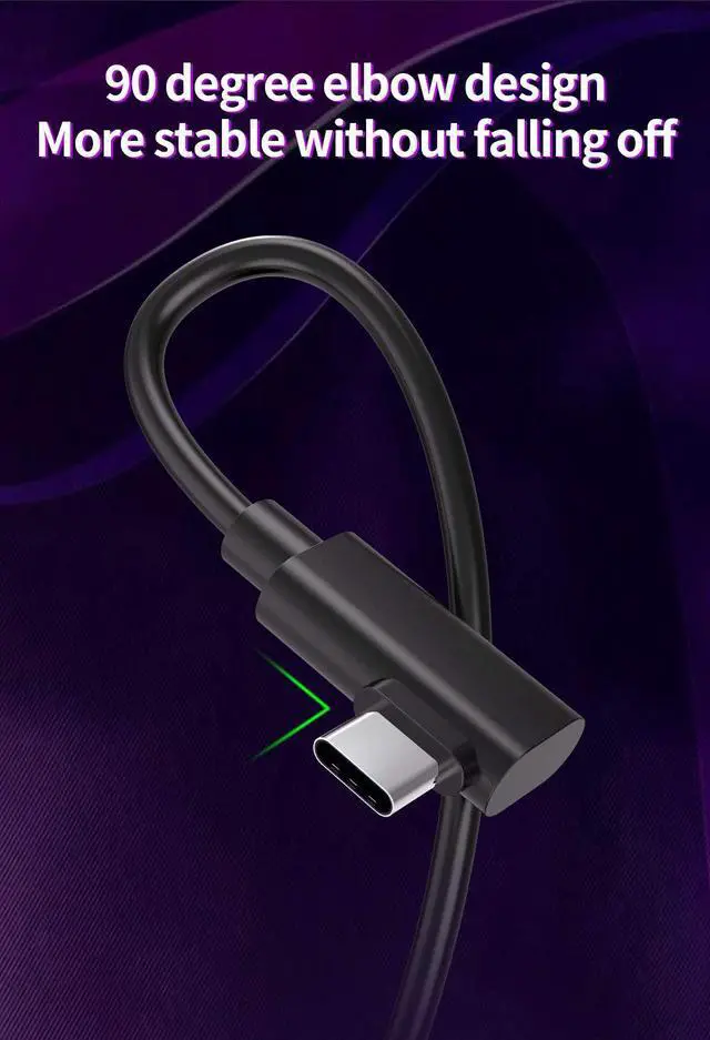 Alt view image 4 of 7 - USB C to USB C VR Link Cable 16ft / 5M, for Oculus Quest Link Cable, High Speed Data Transfer & Fast Charging USB C Cable Compatible for Oculus Quest Headset and Gaming PC