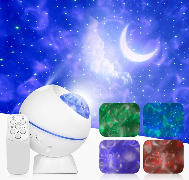 Main image of Star Projector, Galaxy Projector, Led Night Light with Remote Control Voice Control,for Bedroom New Year Gift Baby Rooms Starlight Dinners Game Rooms Home Party Gift for Kids
