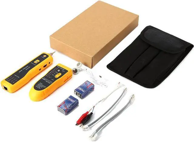 Alt view image 7 of 7 - Ethernet Tester, Wire Tester, Wire Tracker, Ethernet Network Cable Tester Kit RJ11 RJ45 CAT5/5e CAT6 LAN Wire Tracker Portable Line Finder for Miss Wiring Disorder Cable Open and Short Circuit Testing