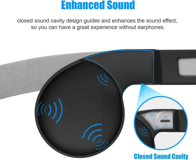 Alt view image 4 of 7 - VR Silicone Face Cover & Ear Muffs for Oculus Quest 2 Headset, Sweatproof Waterproof Anti-Dirty Replacement Facial Cushion and Enhance Headset Sound Headphone Extension Cover (Black, 1 Set)