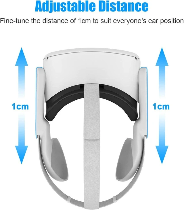 Alt view image 5 of 7 - VR Silicone Face Cover & Ear Muffs for Oculus Quest 2 Headset, Sweatproof Waterproof Anti-Dirty Replacement Facial Cushion and Enhance Headset Sound Headphone Extension Cover (Gray, 1 Set)