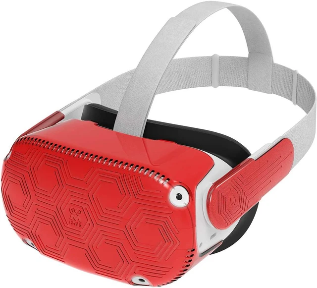Main image of VR Headset Protective Shell, Light & Durable Front Face Cover for Oculus Quest 2 Accessories, Preventing Collisions and Scratches
