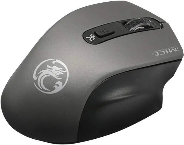 Main image of Ergonomic Wireless Silent PC Mouse - 2.4Ghz Wireless Mouse, 1600 dpi Dpi Three-Speed Adjustment, Comfortable to Hold Pc Gaming Mice, Smart and Point-Saving Home Office Accessories