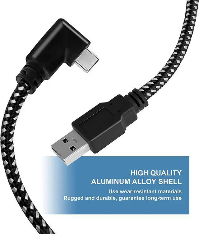 Alt view image 4 of 7 - USB A to USB C Link Cable 16FT/5M Compatible for Oculus/Meta Quest 2, Fast Charging & High Speed Data Transfer USB C 3.2 Gen1 Cable for Oculus Quest Headset and Gaming PC (USB A to C, 5M)