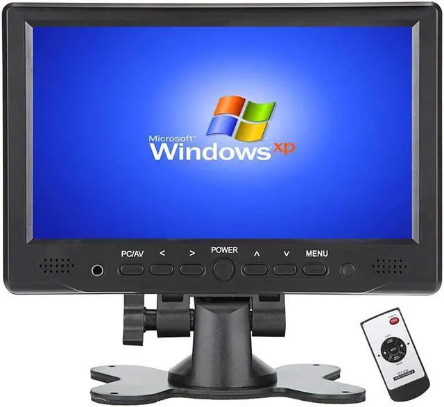 Main image of 7 inch Mini Monitor Small HDMI Monitor Portable HD 1080P VGA Monitor LCD Screen for PC/Mac Mini/TV/Raspberry PI/Camera/Gaming;IPS 1024X600 Pixels 178 Full Viewing w/Speaker Earphone Jack