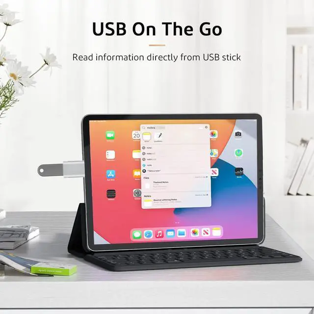 Alt view image 7 of 7 - Upgrade 10Gbps USB C to USB 3.0 OTG Adapter (4 Pack), USB Type C Male to USB A Female, Thunderbolt 4/3 to USB Converter for M-ac-Book Pro/Air, i-Pad, i-Mac and More Type C Devices - Silver