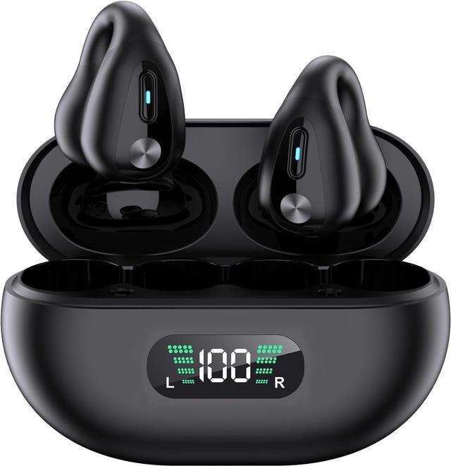 True Wireless Earbuds, Ear Clip Headphones, Bluetooth 5.3 Open Ear