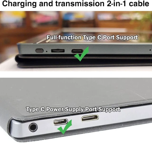 Alt view image 5 of 7 - 3.3ft/1M USB-C to USB-C 3.2 Gen 2 Cable 20Gbps Data Transfer, 4K Video Output Monitor Cable 100W PD Fast Charging Cord, for Mac-Book, Galaxy S23, Goo-gle Pixel 7, i-P-h-o-n-e 15 Pro Max and More