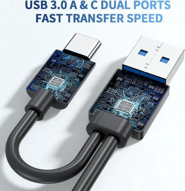 Alt view image 5 of 7 - IHDAPP External CD/DVD Drive for Laptop, USB 3.0 & Type-C External CD DVD Burner, Portable DVD Player for Laptop, Slim External Optical Drive Compatible with Windows 11/10/8/7/XP, Mac, Linux OS