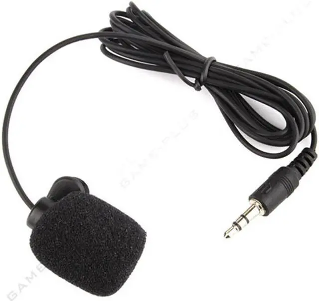 Alt view image 2 of 4 - 3.5mm AUX Mini Lavalier Microphone Hands Clip On Mini Lapel Mobiloe Phone Microphone Portable Mic