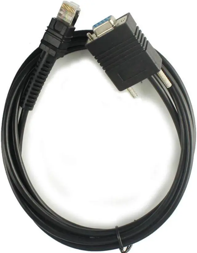 Alt view image 2 of 3 - 5V 2 A M RS232 serie de Cable recto Compatible para cebra LI3608 LI3678 DS3608 DS3678 Cable para Escáner de código de barras