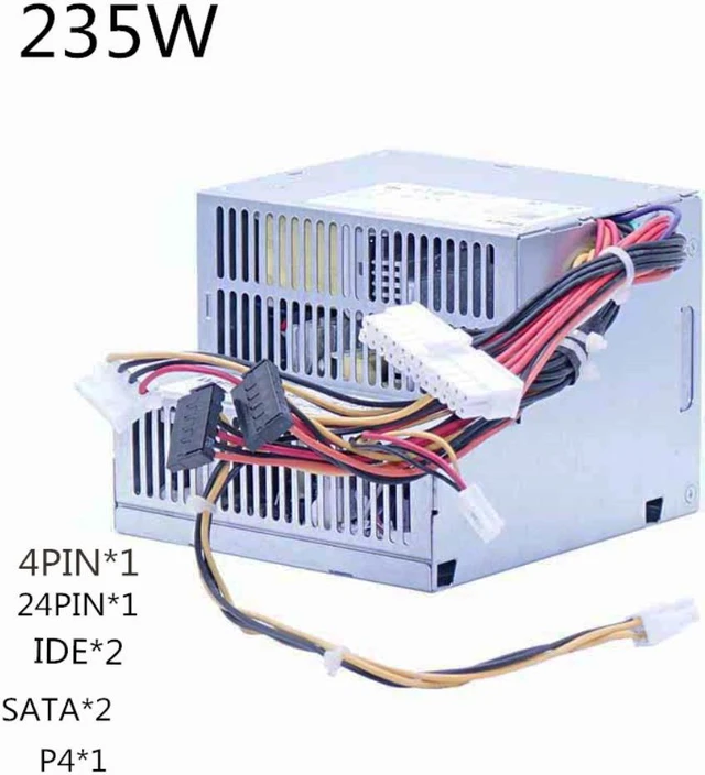 Main image of 235 w fonte de Alimentação Do Servidor ATX PSU B235PD-00 DP/N: D233N D235PD-00 DP/N: m618F Para Optiplex 380 360 235 Watt Power Supply