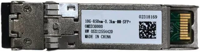 Main image of 1pcs For HUAWEI Optical Transceiver Module 10G 850nm 0.3km MM SFP+ OMXD30000 02318169