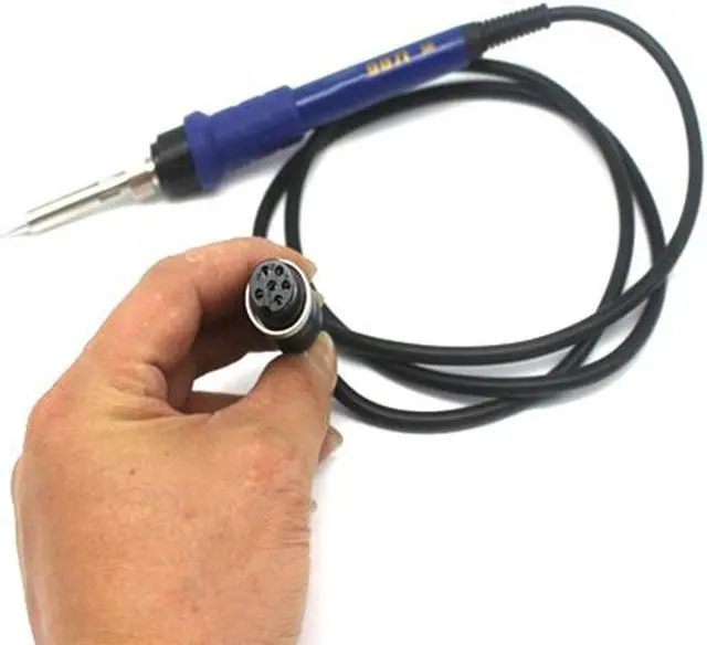 Alt view image 3 of 4 - Portable  6 PIN Electric Soldering Iron Handle 907I for YIHUA 939BD+ 898BD+ 942 853D Solder Station Repair Part