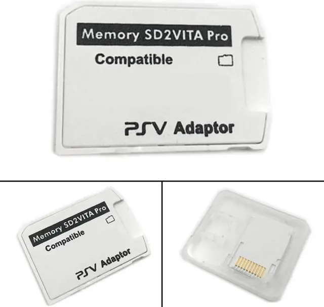 Alt view image 2 of 4 - Version 5.0 SD2VITA For PS Vita Memory TF Card for PSVita Game Card PSV 1000/2000 Adapter 3.60 System SD Micro- SD Car